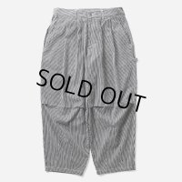 TIGHTBOOTH/HICKORY PAINTER BALLOON PANTS（Black）［ヒッコリーペインターバルーンパンツ-25春夏］