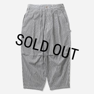TIGHTBOOTH ヒッコリー ペインター バルーンパンツ M TIGHTBOOTH/HICKORY PAINTER BALLOON PANTS（Black）［ヒッコリー