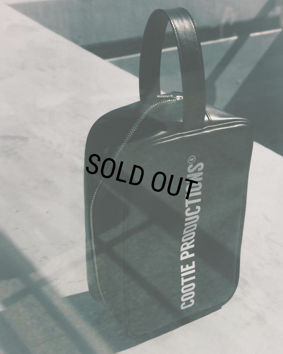 画像5: COOTIE PRODUCTIONS/Leather Kicks Bag（Black）［レザーキックスバッグ-25春夏］ (5)