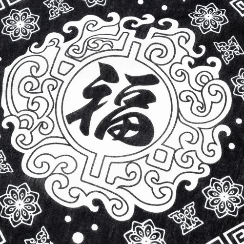 他の写真2: CALEE/MEXICAN TASTE JAPANESE FUKU BANDANNA（BLACK）［バンダナ-25春夏］