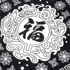画像2: CALEE/MEXICAN TASTE JAPANESE FUKU BANDANNA（BLACK）［バンダナ-25春夏］ (2)