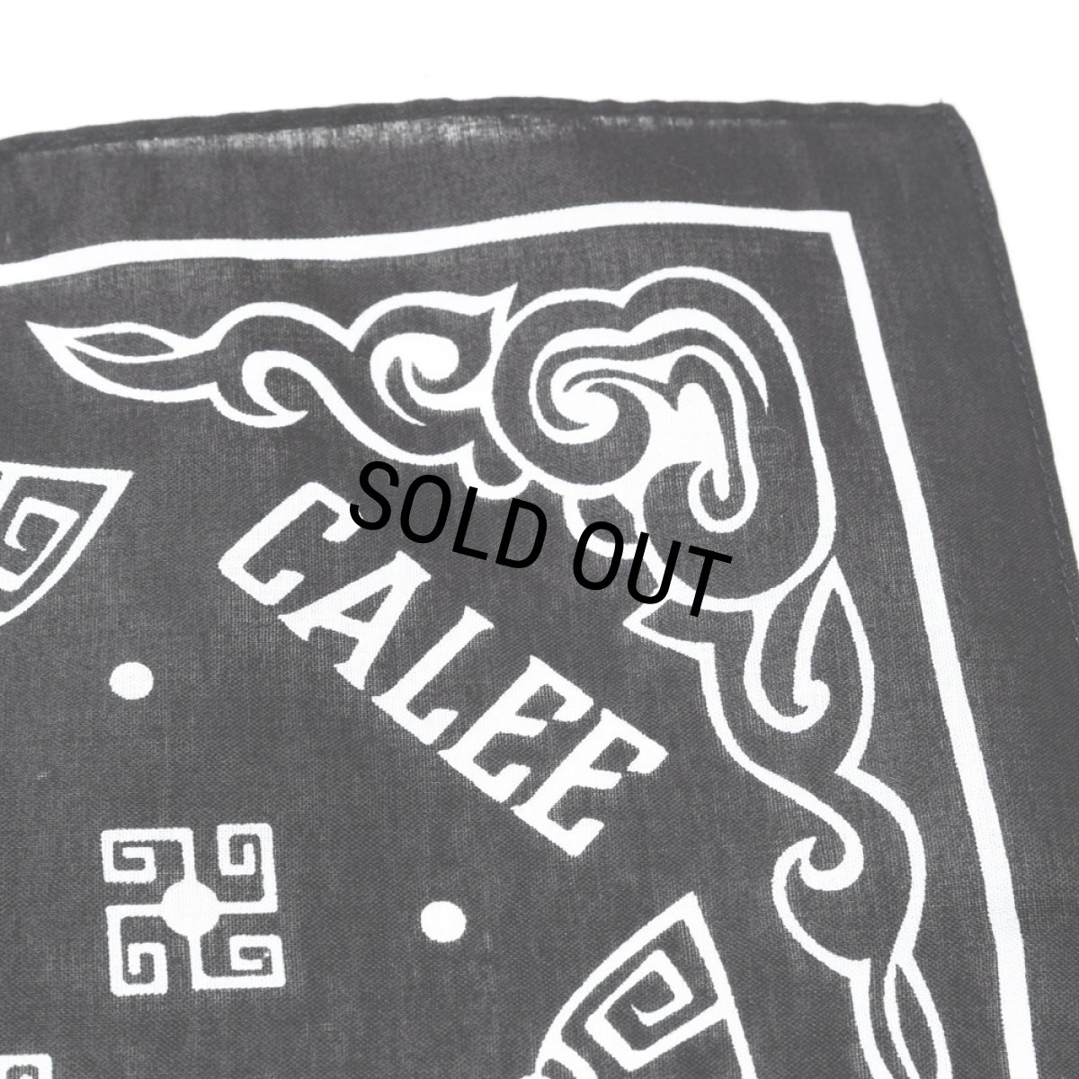 画像3: CALEE/MEXICAN TASTE JAPANESE FUKU BANDANNA（BLACK）［バンダナ-25春夏］ (3)