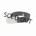 WACKO MARIA/GI BELT（BLACK）［GIベルト-25春夏］