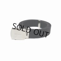 WACKO MARIA/GI BELT（BLACK）［GIベルト-25春夏］