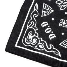 画像4: CALEE/MEXICAN TASTE JAPANESE FUKU BANDANNA（BLACK）［バンダナ-25春夏］ (4)