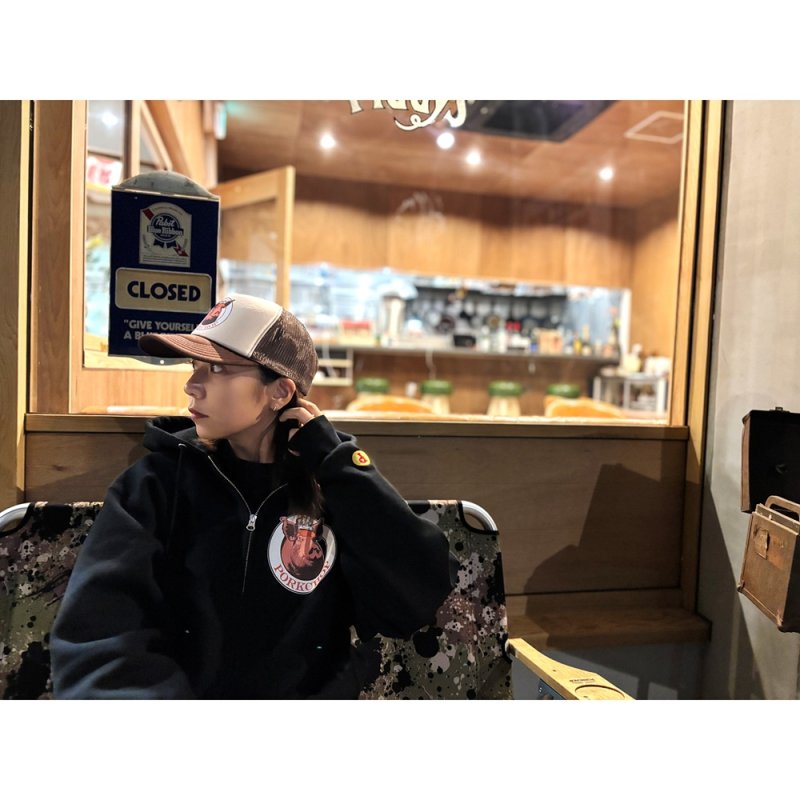 画像3: PORKCHOP/C PORK MESH CAP（BROWN）［メッシュキャップ-25春夏］