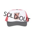 PORKCHOP/C PORK MESH CAP（RED）［メッシュキャップ-25春夏］