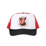 PORKCHOP/C PORK MESH CAP（RED）［メッシュキャップ-25春夏］