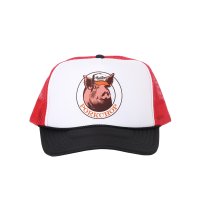 PORKCHOP/C PORK MESH CAP（RED）［メッシュキャップ-25春夏］