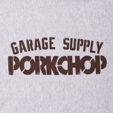 画像4: PORKCHOP/C PORK ZIP UP HOODIE（ASH）［ジップアップフーディー-25春夏］ (4)