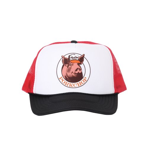 他の写真1: PORKCHOP/C PORK MESH CAP（RED）［メッシュキャップ-25春夏］