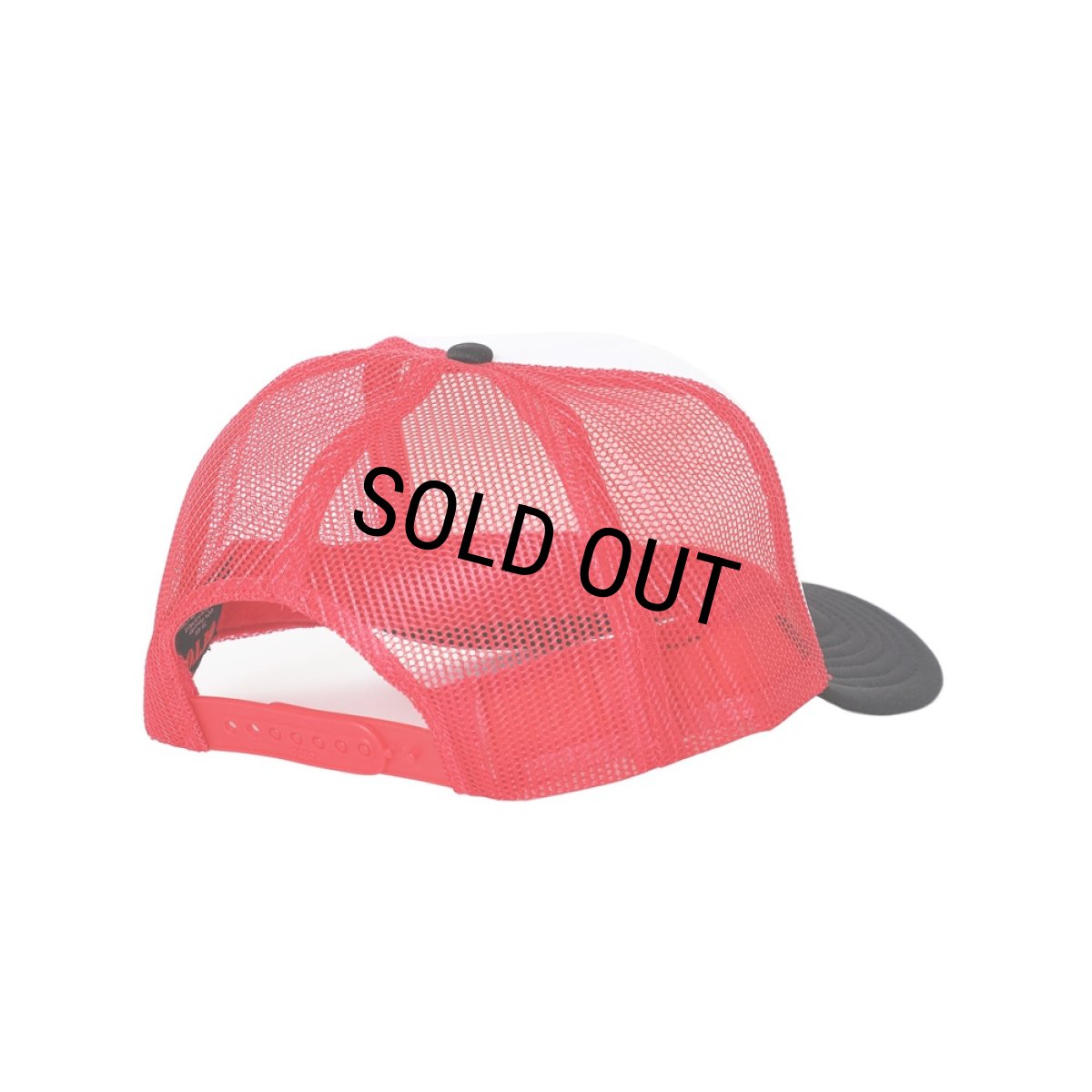 画像2: PORKCHOP/C PORK MESH CAP（RED）［メッシュキャップ-25春夏］ (2)