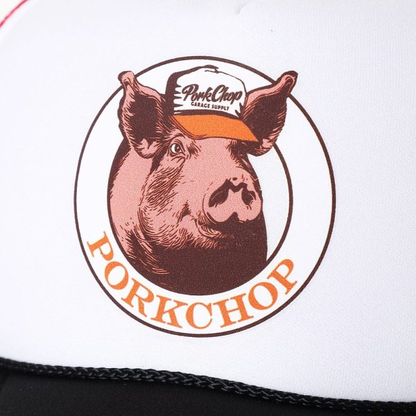 画像3: PORKCHOP/C PORK MESH CAP（RED）［メッシュキャップ-25春夏］