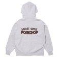 画像2: PORKCHOP/C PORK ZIP UP HOODIE（ASH）［ジップアップフーディー-25春夏］ (2)