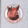 画像3: PORKCHOP/C PORK ZIP UP HOODIE（ASH）［ジップアップフーディー-25春夏］ (3)