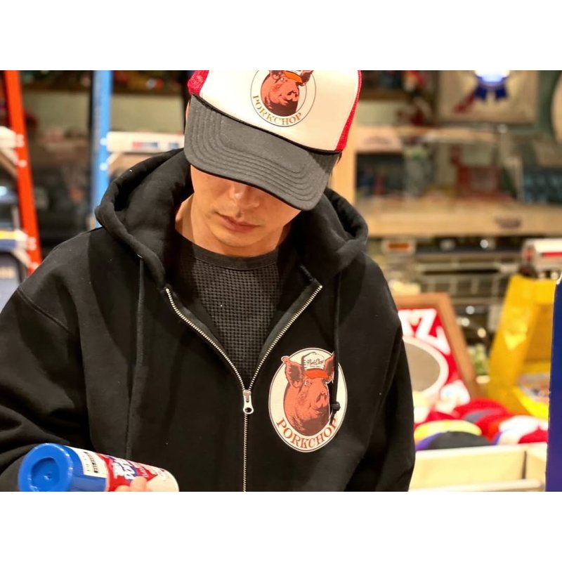 画像3: PORKCHOP/C PORK MESH CAP（RED）［メッシュキャップ-25春夏］