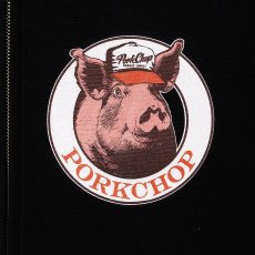 画像4: PORKCHOP/C PORK ZIP UP HOODIE（BLACK）［ジップアップフーディー-25春夏］ (4)