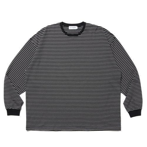 他の写真1: COOTIE PRODUCTIONS/Border L/S Tee（Black）［ボーダー長袖T-25春夏］