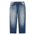 画像2: BlackEyePatch/B EMBLEM BAGGY JEANS（INDIGO） (2)