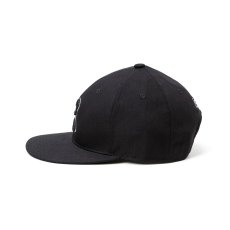 画像2: CALEE/EMBROIDERY CALEES TWILL CAP（BLACK）［ツイルキャップ-25春夏］ (2)