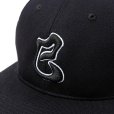 画像4: CALEE/EMBROIDERY CALEES TWILL CAP（BLACK）［ツイルキャップ-25春夏］ (4)