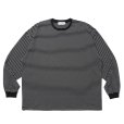 画像1: COOTIE PRODUCTIONS/Border L/S Tee（Black）［ボーダー長袖T-25春夏］ (1)