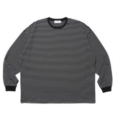 画像1: COOTIE PRODUCTIONS/Border L/S Tee（Black）［ボーダー長袖T-25春夏］ (1)