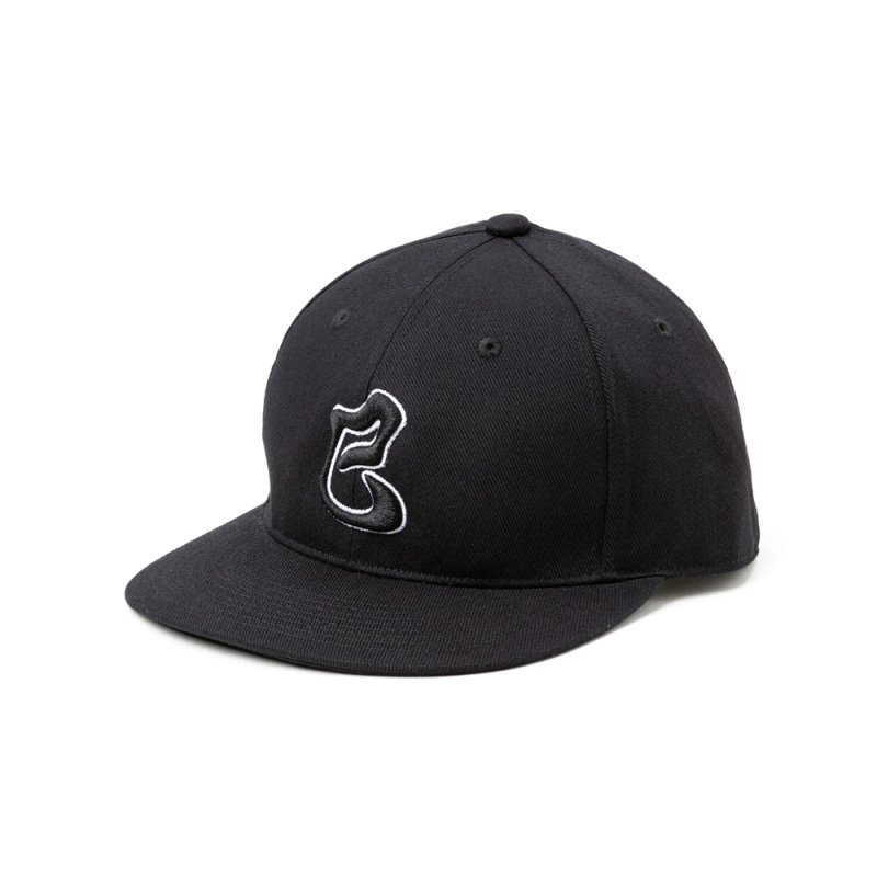 画像1: CALEE/EMBROIDERY CALEES TWILL CAP（BLACK）［ツイルキャップ-25春夏］