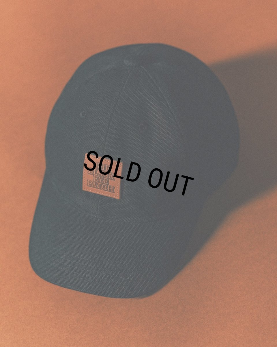 画像3: BlackEyePatch/LEATHER PATCHED OG LABEL 6 PANEL DUCK CAP（BLACK） (3)