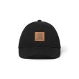 画像1: BlackEyePatch/LEATHER PATCHED OG LABEL 6 PANEL DUCK CAP（BLACK） (1)
