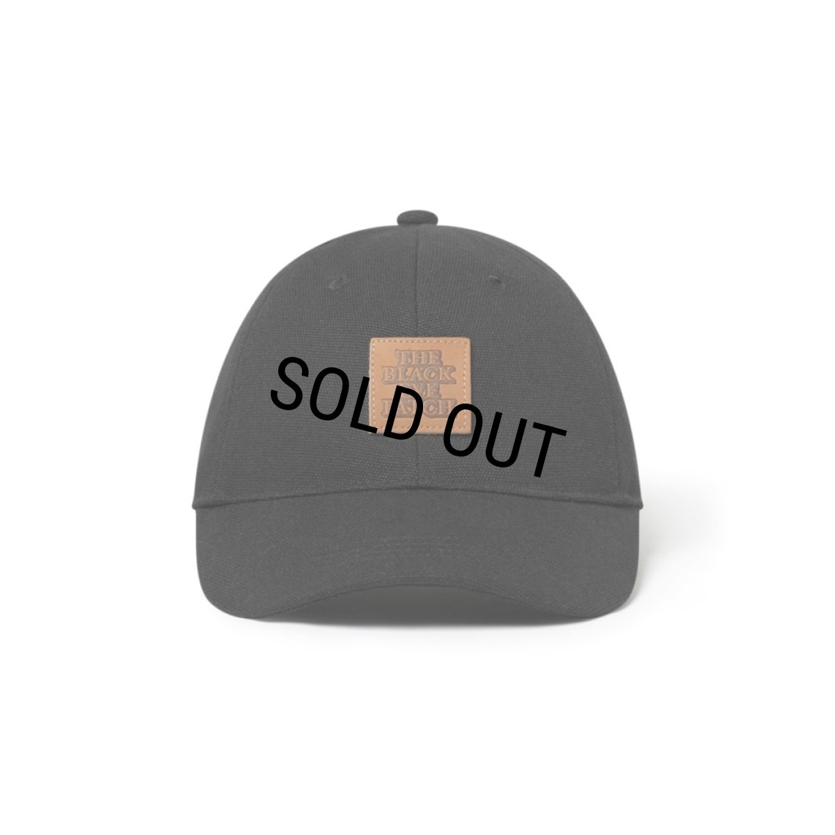 画像1: BlackEyePatch/LEATHER PATCHED OG LABEL 6 PANEL DUCK CAP（BLACK） (1)