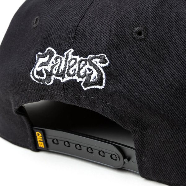 画像5: CALEE/EMBROIDERY CALEES TWILL CAP（BLACK）［ツイルキャップ-25春夏］