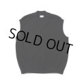 COOTIE PRODUCTIONS/Solotex Tilden Knit Vest（Black）［チルデンニットベスト-25春夏］