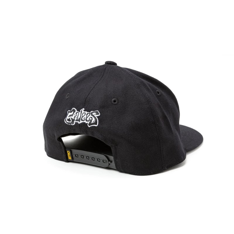 画像2: CALEE/EMBROIDERY CALEES TWILL CAP（BLACK）［ツイルキャップ-25春夏］