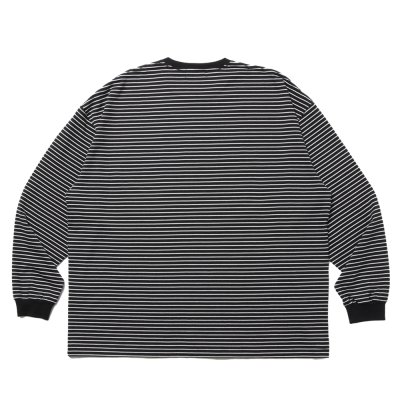 画像2: COOTIE PRODUCTIONS/Border L/S Tee（Black）［ボーダー長袖T-25春夏］