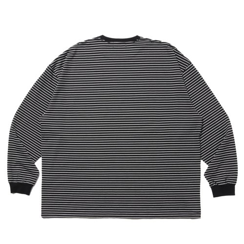 他の写真2: COOTIE PRODUCTIONS/Border L/S Tee（Black）［ボーダー長袖T-25春夏］