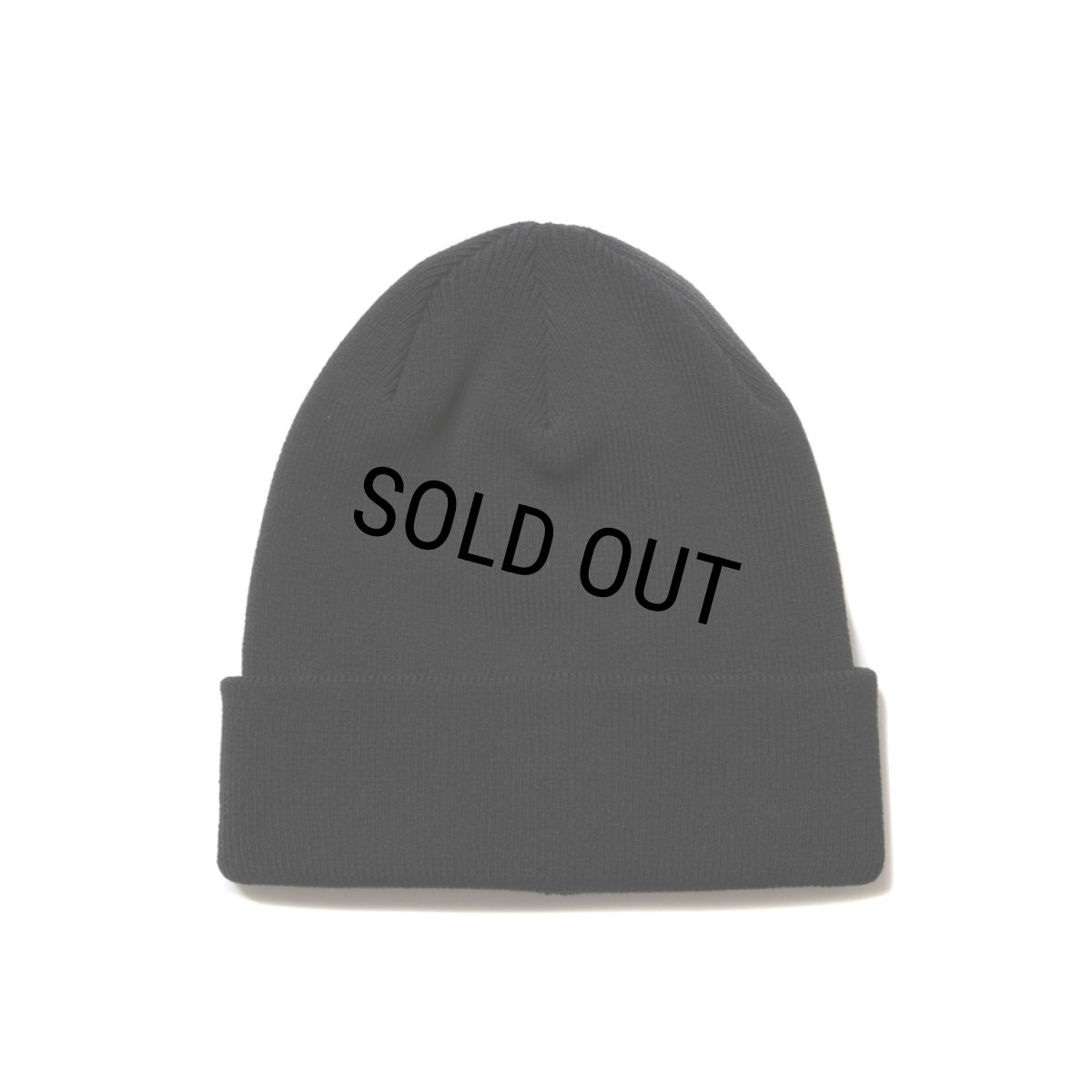 画像1: COOTIE PRODUCTIONS/N/C Big Cuffed Beanie（Black）［ビッグカフドビーニー-25春夏］ (1)