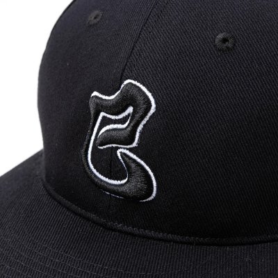 画像3: CALEE/EMBROIDERY CALEES TWILL CAP（BLACK）［ツイルキャップ-25春夏］