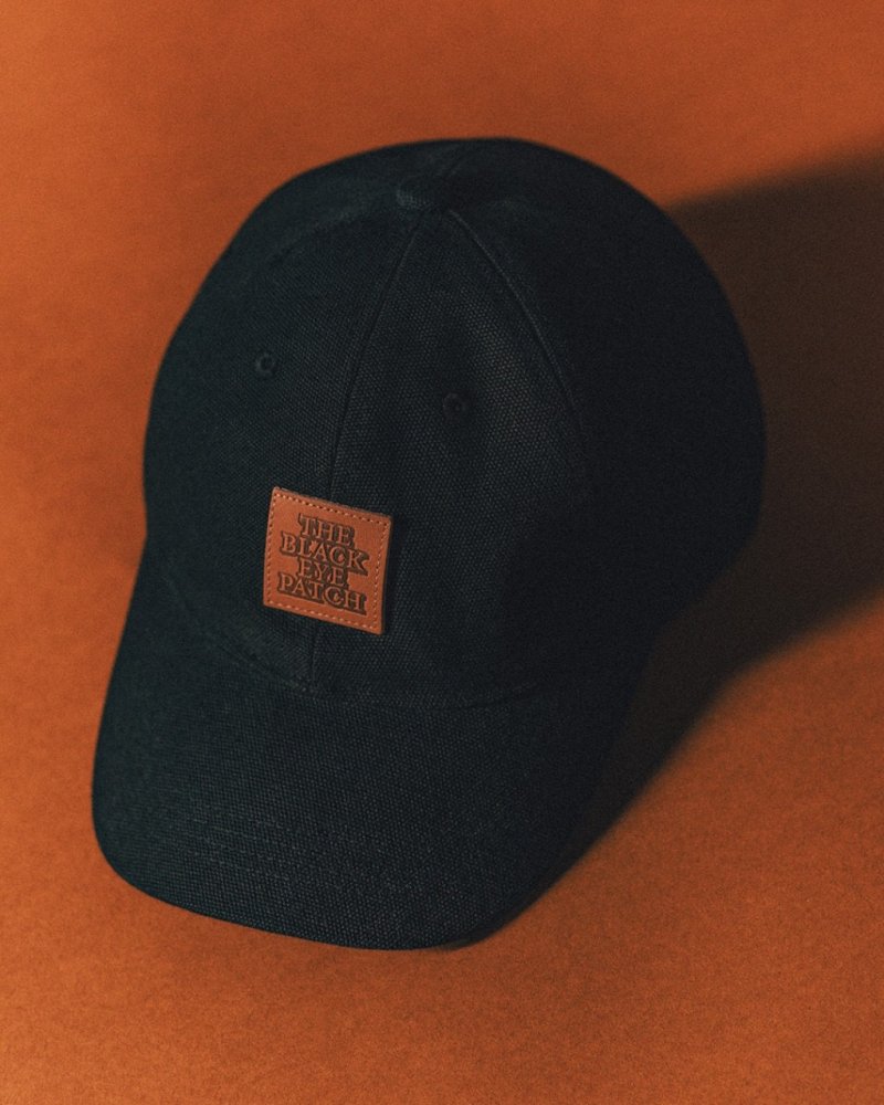 画像3: BlackEyePatch/LEATHER PATCHED OG LABEL 6 PANEL DUCK CAP（BLACK）