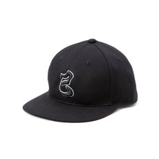 画像1: CALEE/EMBROIDERY CALEES TWILL CAP（BLACK）［ツイルキャップ-25春夏］ (1)