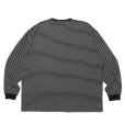 画像2: COOTIE PRODUCTIONS/Border L/S Tee（Black）［ボーダー長袖T-25春夏］ (2)