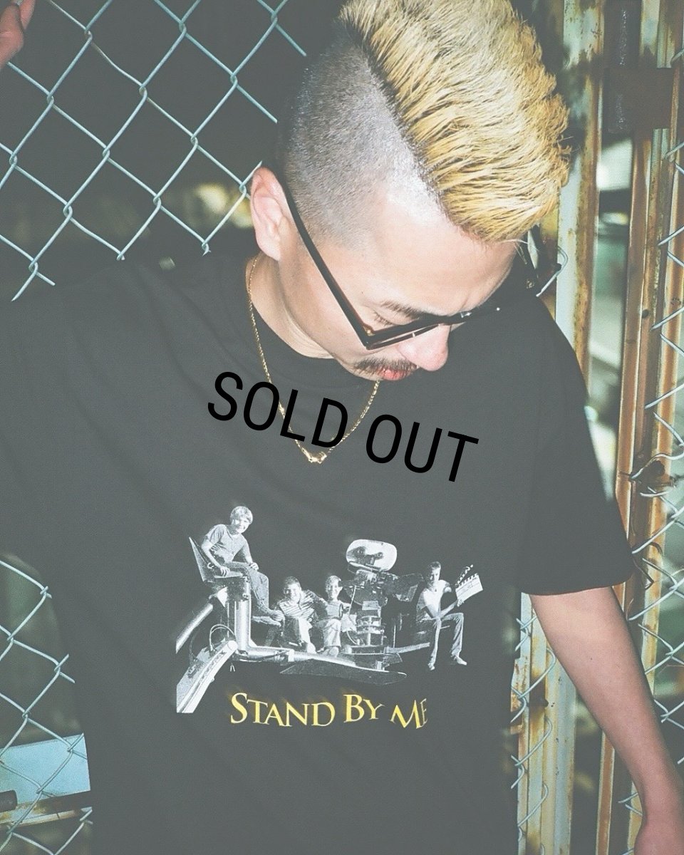 画像2: WACKO MARIA/STAND BY ME / T-SHIRT（BLACK）［プリントT-25春夏］ (2)