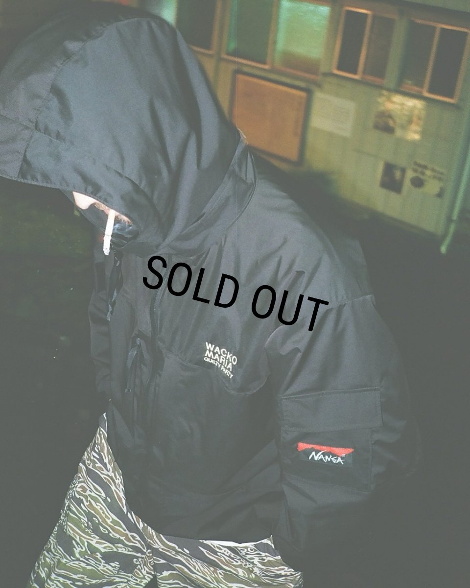 画像4: WACKO MARIA/NANGA / MOUNTAIN PARKA（BLACK）［マウンテンパーカー-25春夏］ (4)