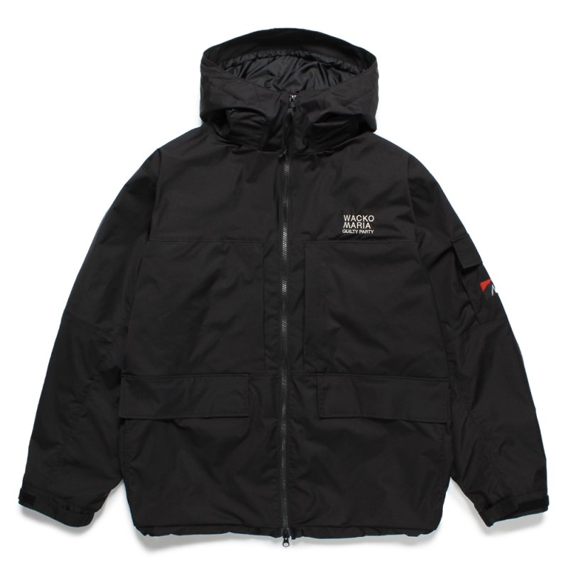 画像1: WACKO MARIA/NANGA / MOUNTAIN PARKA（BLACK）［マウンテンパーカー-25春夏］