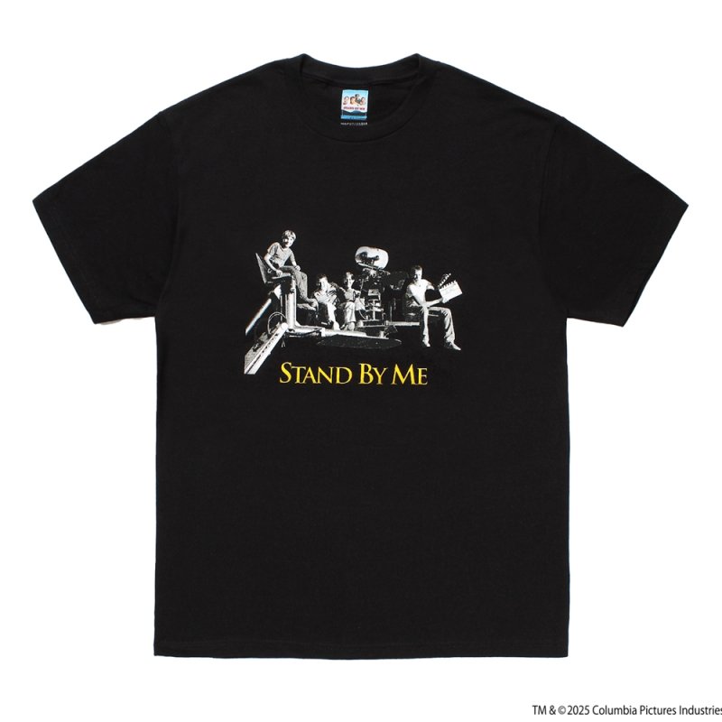 画像1: WACKO MARIA/STAND BY ME / T-SHIRT（BLACK）［プリントT-25春夏］