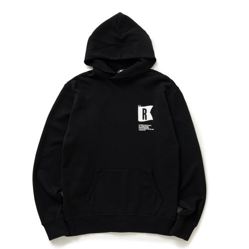 他の写真1: RATS/FLAG HOODIE（BLACK）［フラッグフーディー-25春夏］