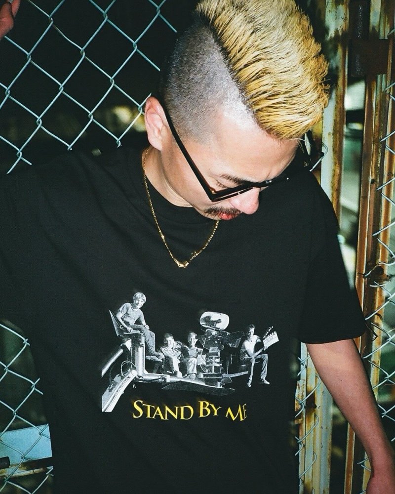 画像2: WACKO MARIA/STAND BY ME / T-SHIRT（BLACK）［プリントT-25春夏］