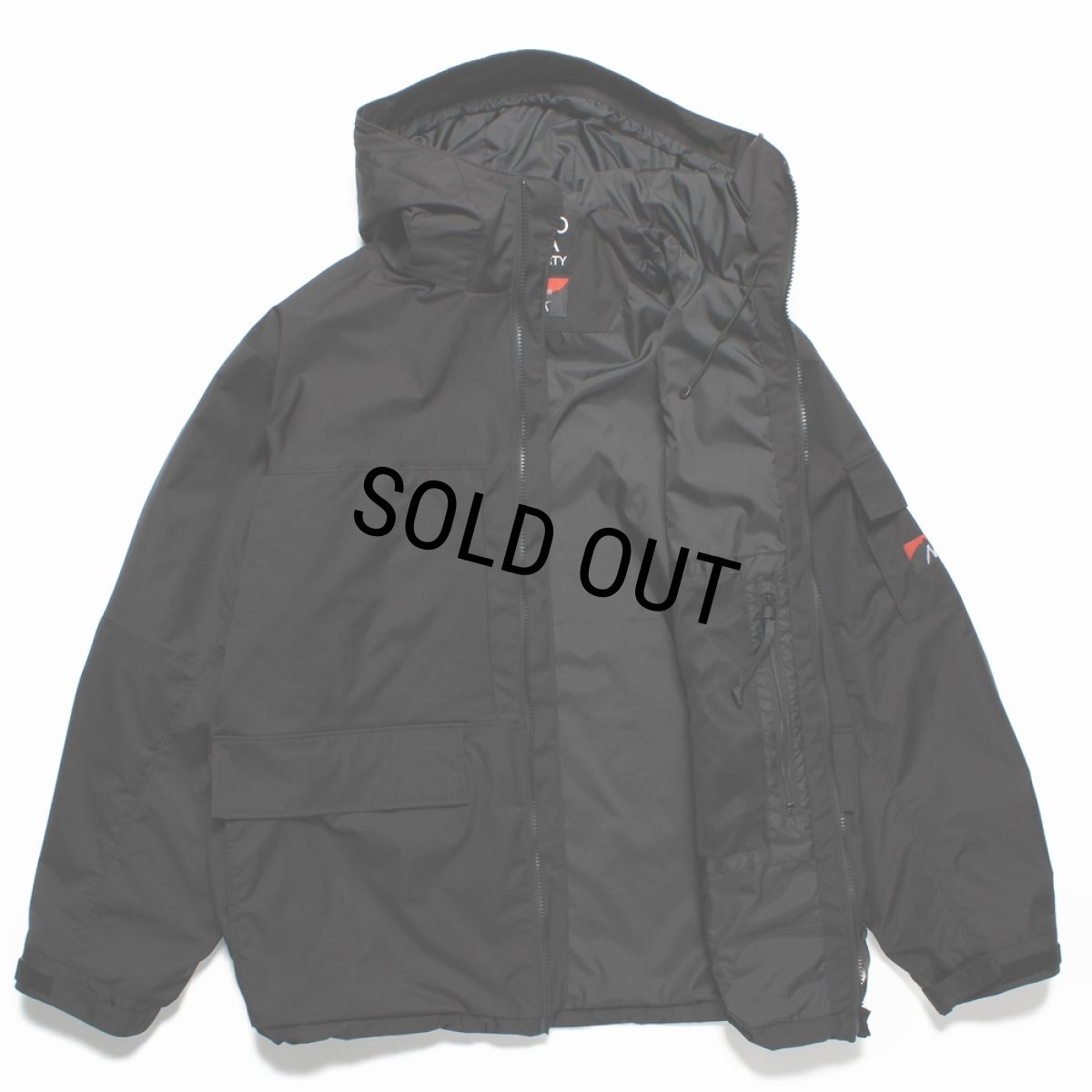 画像2: WACKO MARIA/NANGA / MOUNTAIN PARKA（BLACK）［マウンテンパーカー-25春夏］ (2)