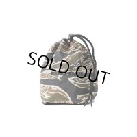 WACKO MARIA/TIGER CAMO DRAWSTRING BAG（OLIVE）［タイガーカモドローストリングバッグ-25春夏］