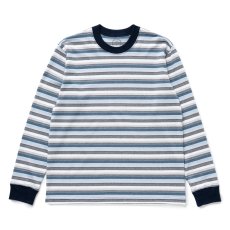 画像1: RATS/BORDER L/S TEE（MULTI BORDER）［ボーダー長袖T-25春夏］ (1)